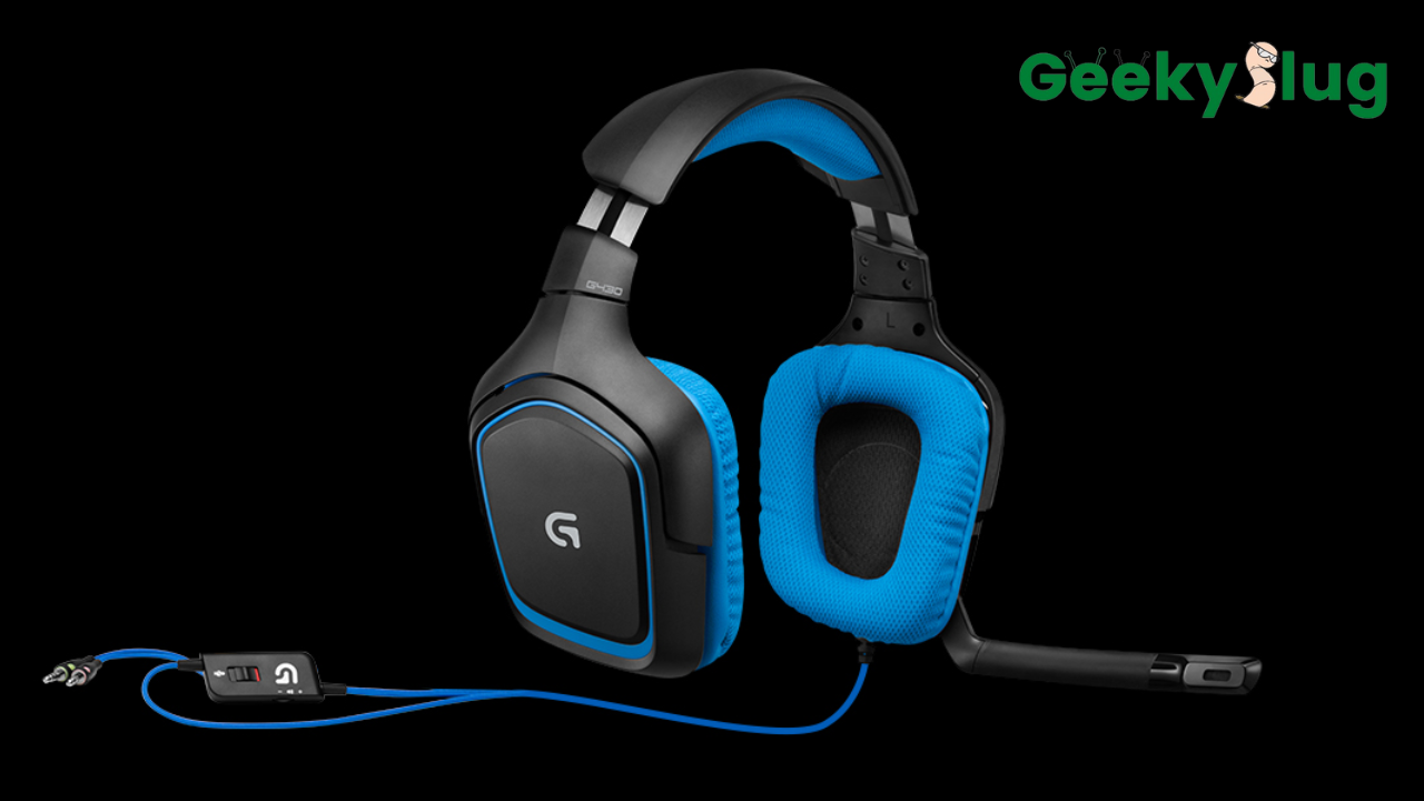 logitech 981 000536 g430 7.1 gaming headset with mic