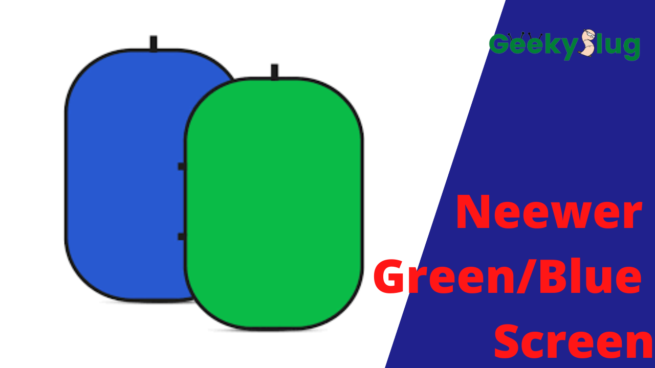 neewer chromakey double sided greenblue screen